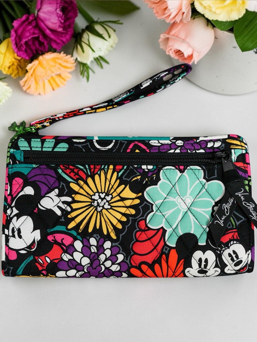 Disney Parks x Vera Bradley - Mickey’s Magical Blooms Wallet Rare Print